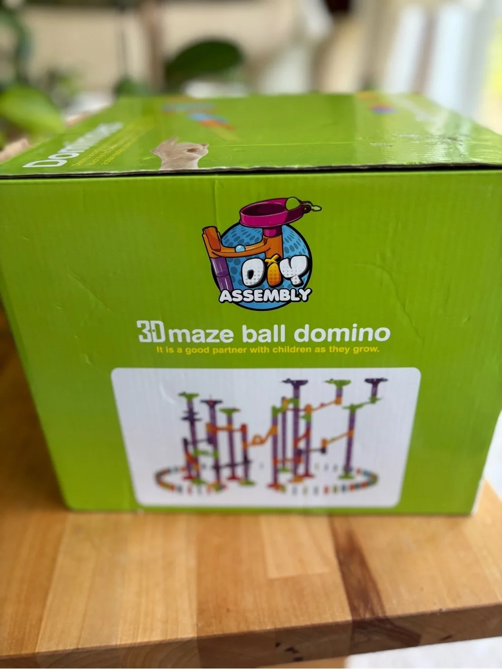 3D Maze Ball Domino Kids Toy - Multicolor